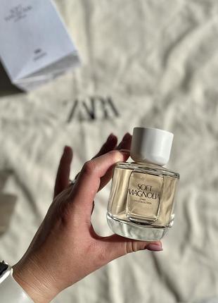 Парфумована вода для жінок zara soft magnolia 90 ml оригінал зара розпаковане упакування
