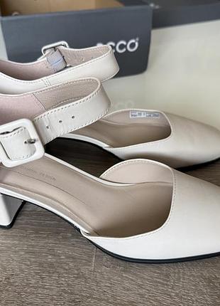 Нові туфлі ecco shape squared 35 mary jane, натуральна шкіра, 39