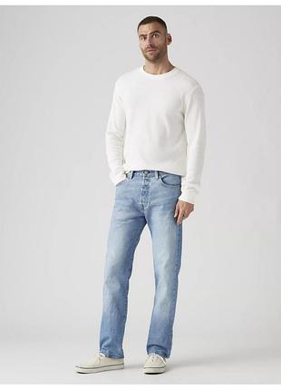 Чоловічі джинси levi’s 501 світло-блакитні