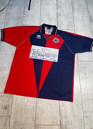 Ретро футбольна футболка поло errea adidas 1990 80