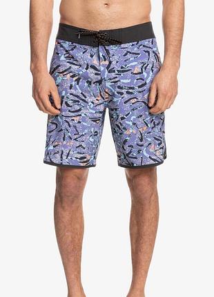 Чоловічі пляжні шорти для серфу quiksilver surfsilk scallop 19 boardshorts 32 м