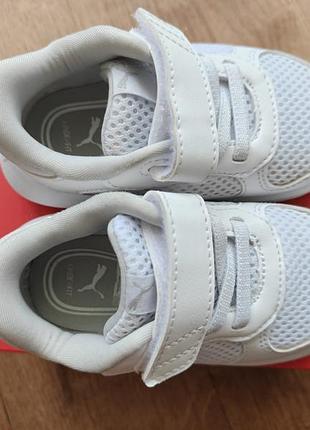 Детские кроссовки puma 21 размер (стелька 13,5 см) оригинал белые