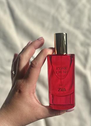 Парфумована вода для жінок zara iconic crush 50 ml оригінал зара без упакування з набору
