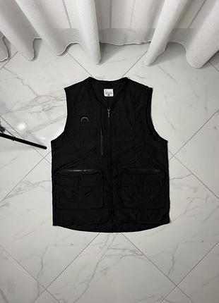 Чоловічий стильний жилет karl kani, utility/techwear, розмір м