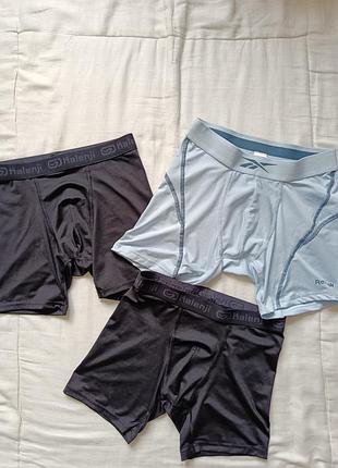 Комплект трусов компрессионных мужских reebok kalenji s