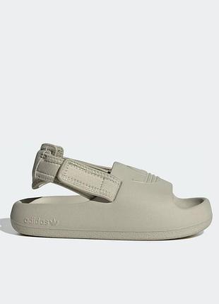 Дитячі бежеві сандалі adifom adilette kids