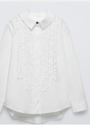 Блузки для девочки, zara, 6,7 лет