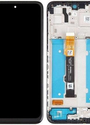 Дисплей motorola moto g41 (xt2167) с сенсором и рамкой, black (oled)