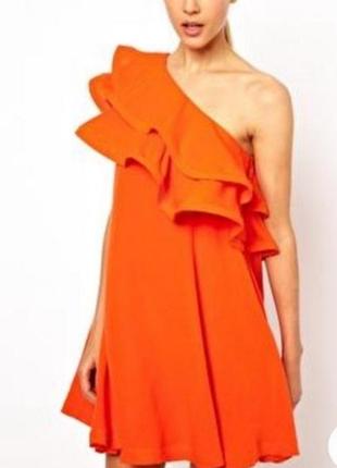 Летнее платье с воланами asos