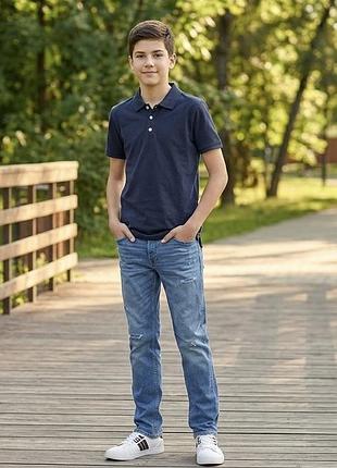 Футболка поло джинси для хлопчика 13/14 років 158/164р oshkosh jack & jones
