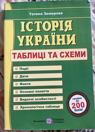 Історія україни. таблиці та схеми - тетяна земерова