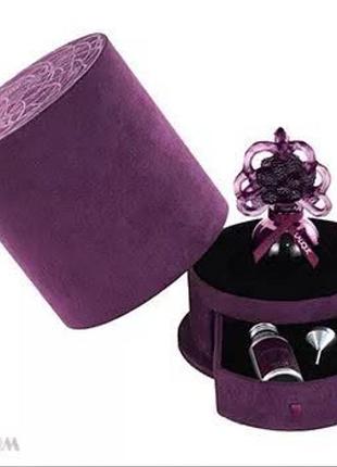Оригинальный флакон lalique amethyst parfum + воронка для перелива в подарок