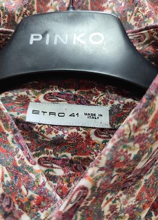 Рубашка коттон etro 2