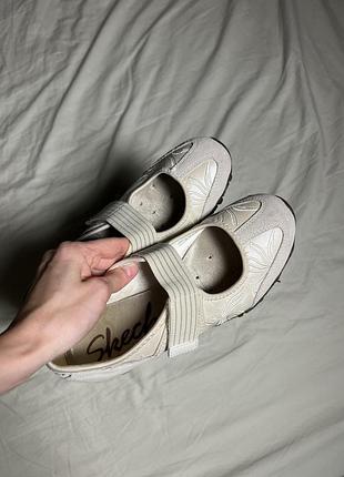 Балетки skechers на липучці