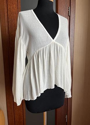 Zara блуза жіноча літня ( нюанс)
