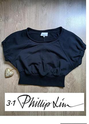 Бавовна,  топ вкорочений світшот, футболка phillip lim
