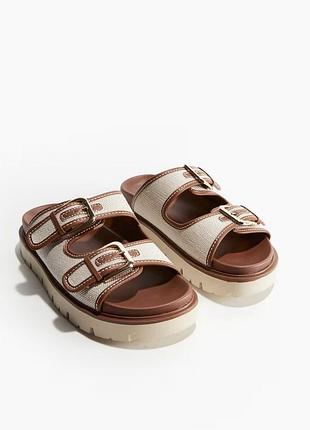 Шлепанцы массивные h&amp;m