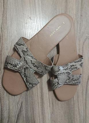 Шлепанцы женские new look летние легкие