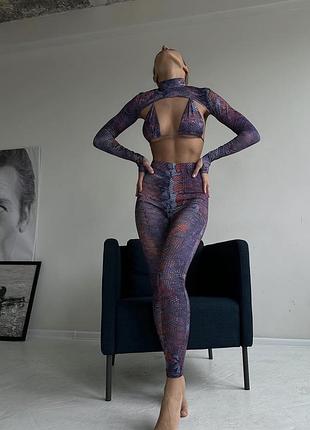Комплект otopva zone snake print | новий | розмір s