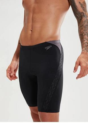 Мужской купальник speedo hyperboom splice jammer шорты