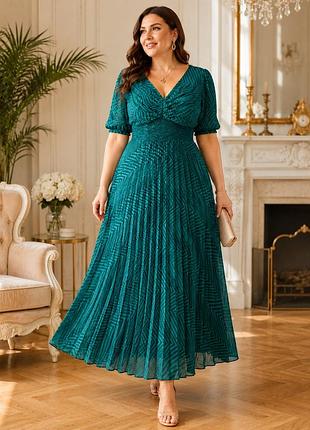 Сукня asos р. 20 в смарагдовому кольорі