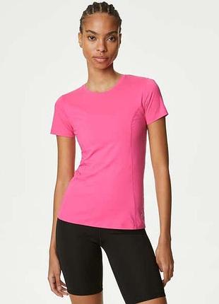 💖 нова жіноча спортивна футболка m&s active | розмір eur 44 (uk 16) 💖 l-xl