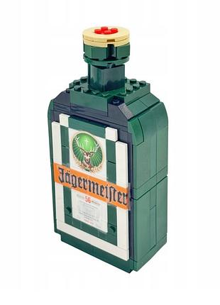 Конструктор 3d бутылка ликера егермейстер jägermeister 241 деталь