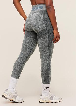 Безшовні легінси gymshark (оригінал) із високою посадкою лосіни спортивні лосини зал