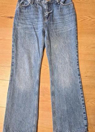 Джинси жіночі сині lime boot cut, розмір s - m