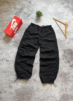 Чоловічі штани парашути bershka drill y2k