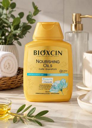 Bioxcin nourishing oils care shampoo