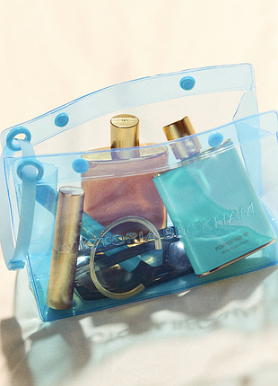 Victoria beckhma beauty jelly bag прозора косметичка portofino