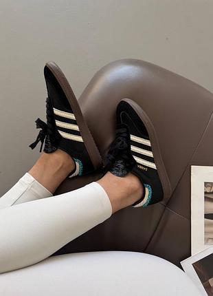 Кроссовки adidas samba x feifei ruan black