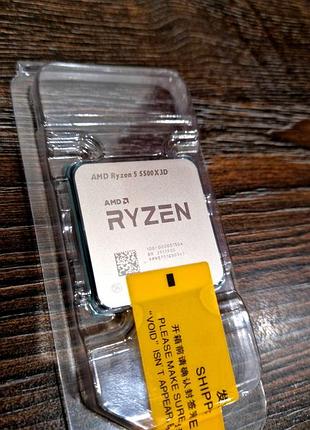 Процесор amd ryzen 5 5500x3d (6c/12t, 3.0-4.0ghz, 96mb, 105w am4)