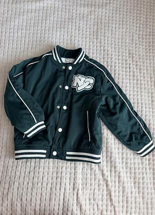 Куртка-бомбер h&m для хлопчика 110/116 см (5–6 років) 💚