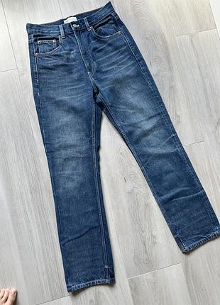 Джинси zara джинс зара висока посадка трендові колекція 2026 кльош сині xs s