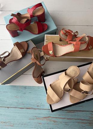 Брендові босоніжки calvin klein, vince camuto, louise et cie (р. 39-39.5)