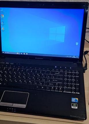 Ноутбук lenovo g560, 15 дюймов, core i3, 4 гб озу, 120 гб ssd