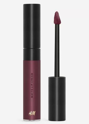 H&m beauty matte lip cream — матова кремова помада для губ