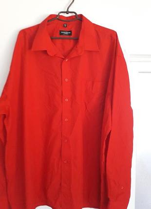 Russell colection комір 49/50 19 1/2
48/4xl/54 батал
чоловіча яскрава  червона класична  сорочка 35%
бавовна 
65%поліестер 
ідеальний стан (стан нової