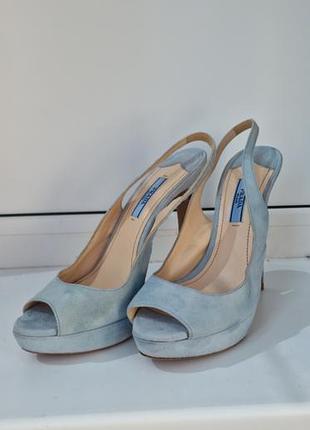 Женские босоножки prada оригинал