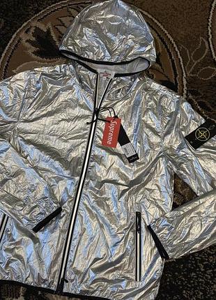 Спортивна вітровка supreme stone island