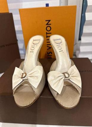 Шльопанці dior, оригінал