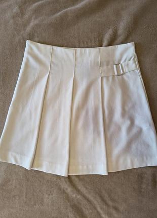Белая юбка zara 164см