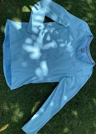 Бірюзова чоловіча бігова футболка nike dri-fit