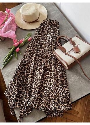 Юбка стильная zara асимметричная