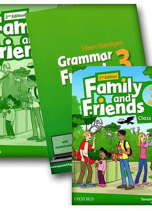 Family and friends 3 class book workbook grammar friends 3