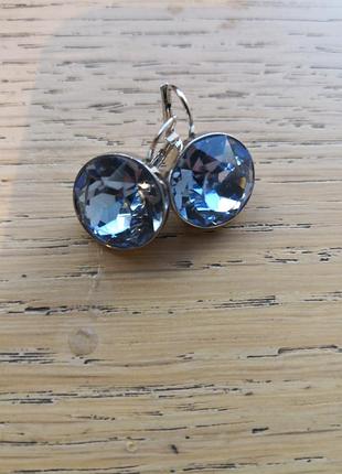 Сережки swarovski