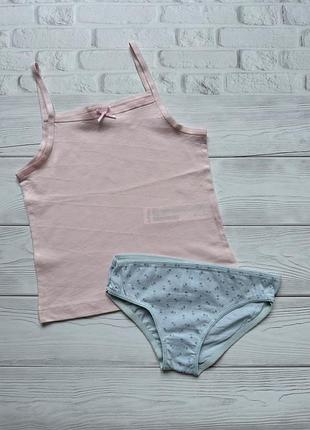 👙185грн👙110см 🛍у наявності🛍1шт дитячий комплект білизни lefties майка та труси