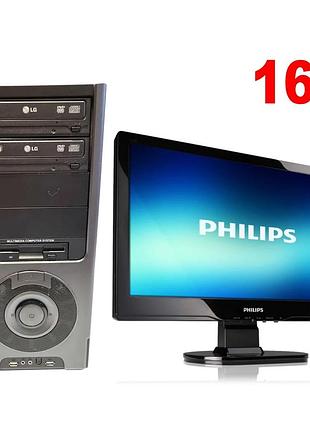 Комплект пк: kme cx-8062g tower / amd athlon ii x2 250 (2 ядра по 3.0 ghz) / 8 gb ddr3 / 250 gb hdd / nvidia geforce 7025 graphics